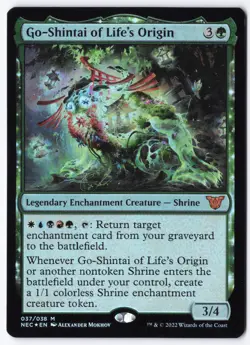 Go-Shintai of Life's Origin M Commander: Kamigawa: Neon Dynasty 37 NM - Image 1