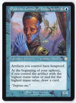 Padeem, Consul of Innovation (Retro Frame) R Commander: The Brothers' War 91 NM - Image 1