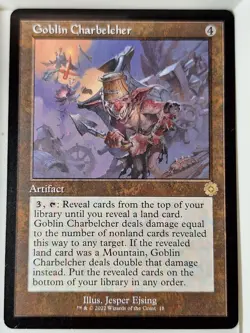Goblin Charbelcher - Retro Frame - The Brothers' War - Magic the Gathering MTG - Image 1