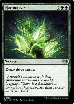 NM - Harmonize U Commander: Duskmourn: House of Horror 182 - Image 1