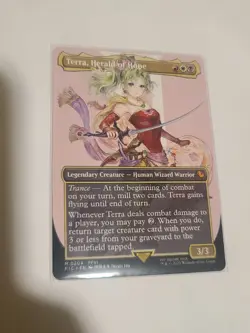 Terra, Herald of Hope (Borderless) Commander: Final Fantasy Regular - Image 1