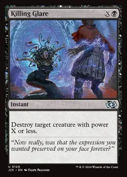 1x - Killing Glare - Foundations Jumpstart - UC NM MTG - Image 1