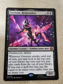 Gwenom, Remorseless - #56 Regular Marvel's Spider-Man - Mtg - Image 1