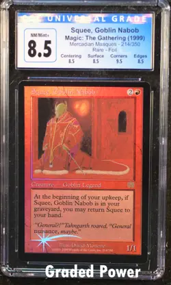 Mercadian Masques Squee, Goblin Nabob CGC 8.5 FOIL (6154) 214/350 Magic MTG - Image 1