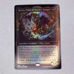 SLD Kroxa, Titan of Death's Hunger Secret Lair Drop Foil MTG NM - Image 1