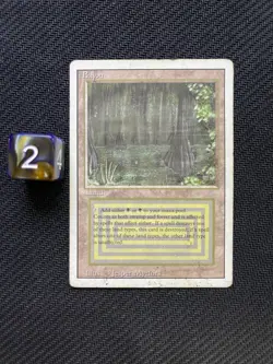 Bayou - Revised Edition - Dual Land - Vintage MTG - MP - 1994 - Image 1