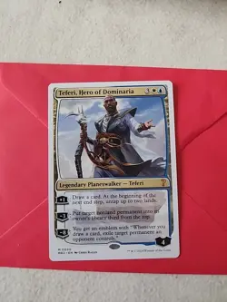 Teferi, Hero Of Dominaria Mystery Booster 3 White Border NM - Image 1
