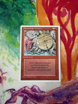 Wheel of Fortune / Ruota della Fortuna FWB Ita MAGIC THE GATHERING MTG - Image 1