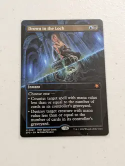 MTG Drown In The Loch - Borderless - Special Guests NM - Image 1