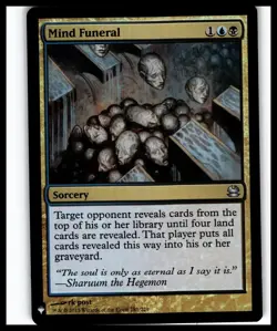 The List Reprints #181 Mind Funeral - Image 1