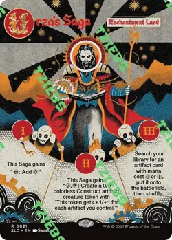URZA'S SAGA An Encyclopedia of Magic Secret Lair, NM - Image 1