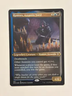 Commander: Dominaria United Magic: The Gathering Ramses, Assassin Lord - Image 1