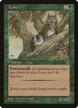 1x Lynx - LP - Portal Block - mtg - SPARROW MAGIC - Image 1