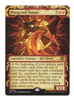 MTG - Plargg and Nassari - Showcase - MOM: The Aftermath - NM - Image 1