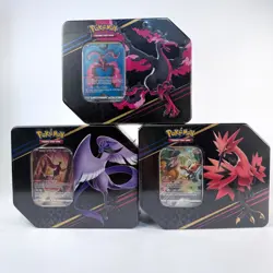 Set of 3 - Pokemon TCG: Crown Zenith Collection Tins - Factory Sealed 820650851940 - Image 1