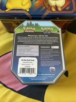 One Factory Sealed Pokemon TCG 2022 Collector's Tin: Pokemon Go (Snorlax Promo) - Image 2