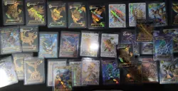 Pokemon ID Lot 30 Hits Chinese Flash Cards Mew Pikachu Eevee Tyranitar - Image 1