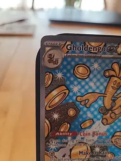 Pokemon Gholdengo EX TCG Prismatic Evolutions Card 164/131 NM Condition - Image 3