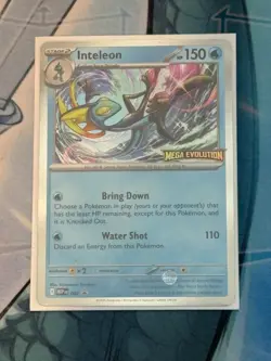 Inteleon (002) Mega Evolutions Promo​ - Near Mint Pokemon TCG - Image 1