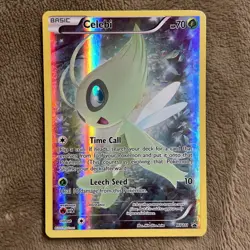 Celebi XY111 Full Art Holo Mythical Collection Promo Pokemon - Image 1