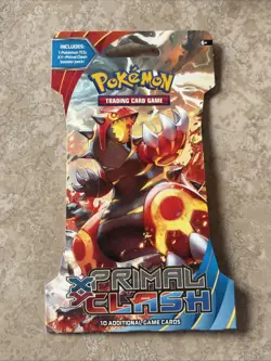 Pokemon TCG: Primal Clash Booster Pack Sleeved XY 2015 New Factory Sealed 820650109492 - Image 2