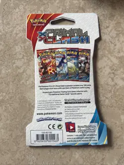 Pokemon TCG: Primal Clash Booster Pack Sleeved XY 2015 New Factory Sealed 820650109492 - Image 3