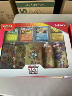 Pokemon Scarlet & Violet 151 Mini Tins (5 Pack) (Sealed) Costco Bundle 🔥🔥 - Image 2