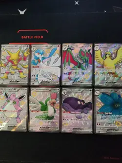 Pokemon Paldean Fates- Lot of 8 Full Art Ex Shiny Holo's - Image 1