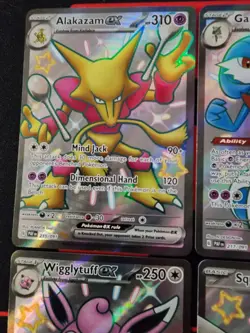 Pokemon Paldean Fates- Lot of 8 Full Art Ex Shiny Holo's - Image 2