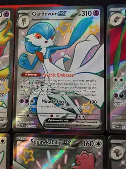 Pokemon Paldean Fates- Lot of 8 Full Art Ex Shiny Holo's - Image 3