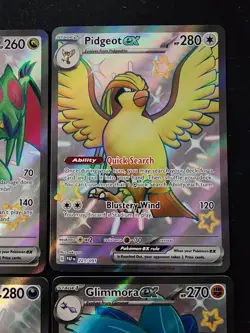 Pokemon Paldean Fates- Lot of 8 Full Art Ex Shiny Holo's - Image 5