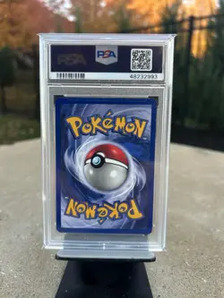 Pokemon Caterpie Base Set Unlimited #45 PSA 9 Mint - Image 2