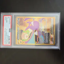 2025 POKEMON DRI EN-DESTINED RIVALS HYPER RARE TEAM ROCKET'S CROBAT EX PSA 10 - Image 2