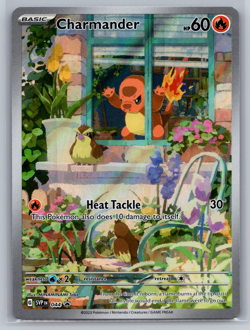Pokemon TCG Charmander 044 Sv: Scarlet & Violet Black Star Promo Holo NM - Image 1