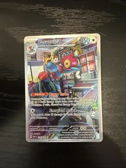 Pokemon TCG Porygon-Z 214/182 Paradox Rift Illustration Rare - Image 1