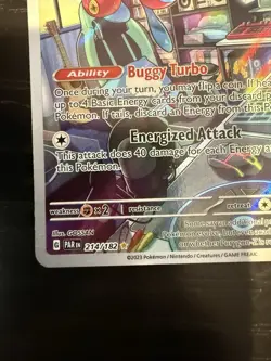 Pokemon TCG Porygon-Z 214/182 Paradox Rift Illustration Rare - Image 2