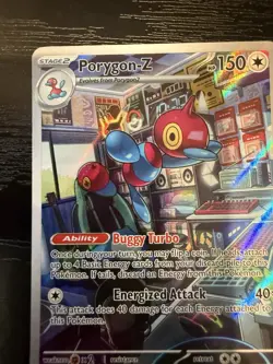 Pokemon TCG Porygon-Z 214/182 Paradox Rift Illustration Rare - Image 5