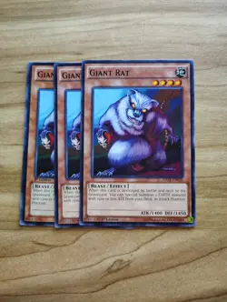 Yu-Gi-Oh! - Giant Rat 3X - Complete Playset - Image 1