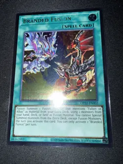 X1 YuGiOh Branded Fusion OP22-EN002 UTR Ultimate Rare NMint Fast Ship - Image 1