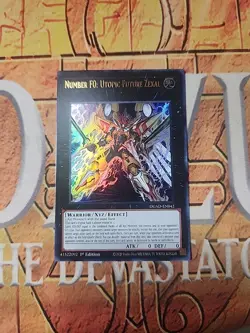 Number F0: Utopic Future Zexal DUAD-EN042 Ultra Rare 1st Ed NM Yugioh - Image 1