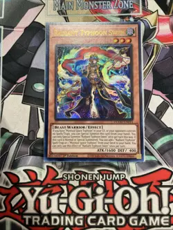 Radiant Typhoon Swen Ultra Rare 1st Edition DOOD-EN014 Yugioh - Image 1