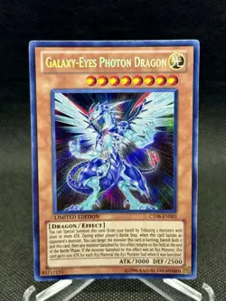 Yu-Gi-Oh! TCG Galaxy-Eyes Photon Dragon CT08-EN003 Near Mint Free Shipping - Image 1