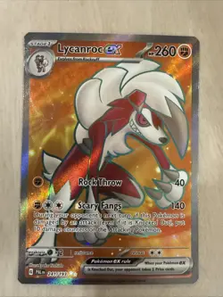 Lycanroc ex - 241/193 - Pokemon Paldea Evolved Full Art Ultra Rare Card NM - Image 1