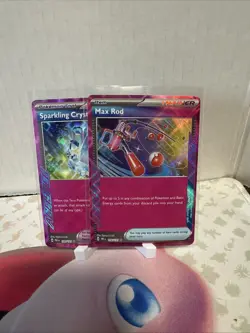 Pokemon TCG Ace Spec Card Lot From Various Scarlet Violet Sets Prismatic - Image 3