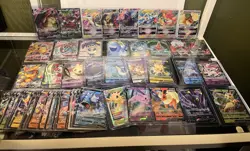 Pokemon Card Lot - Vstar, Vmax And V 76 Cards - Image 1