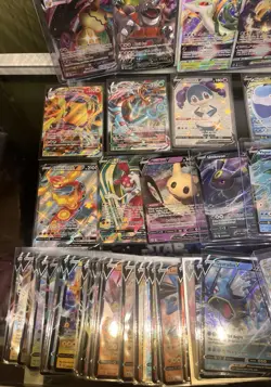 Pokemon Card Lot - Vstar, Vmax And V 76 Cards - Image 2