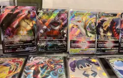 Pokemon Card Lot - Vstar, Vmax And V 76 Cards - Image 5