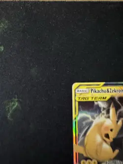 Pokemon Pikachu & Zekrom GX Tag Team Holo Card 33/181 Ultra Rare - Image 2