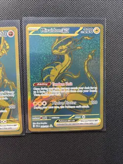 Paldean Fates Gold Cards Lot of 4 Pokemon TCG - Image 5