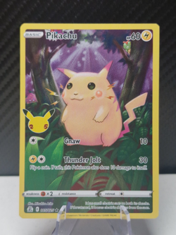 Pokemon Pikachu Holo Card Celebrations 005/025 25th Anniversary Edition NM/M(10) - Image 1